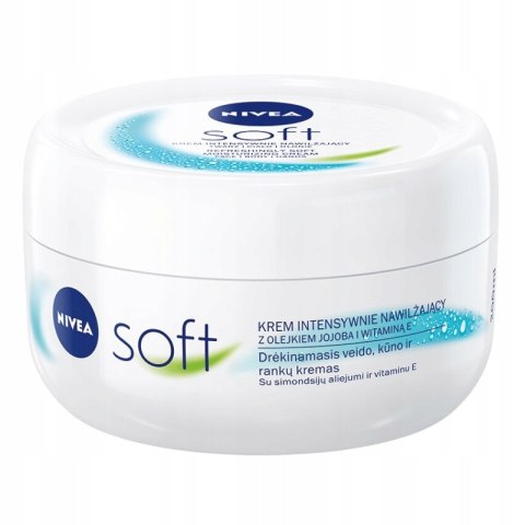 Nivea Soft krem intensywnie nawilżający 200 ml Nivea Soft krem intensywnie nawilżający 200 ml