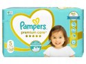 Pampers premium care comfort pieluszki dla dzieci 44szt 11-16kg r5 Niemcy