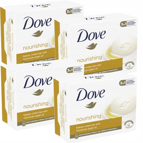 Dove Kremowa kostka mydła crem bars with nourishing 90×4=3,6g Original Dove Kremowa kostka mydła crem bars with nourishing 90×4=3,6g Original