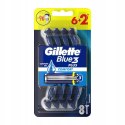 GILLETTE Maszynki do golenia Blue 3 Comfort plus 8 szt