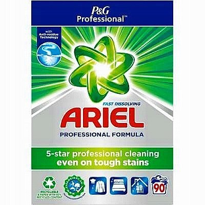 Ariel Professional Proszek Do Prania uniwersal+dissolving 90-180p 5,85Kg Ariel Professional Proszek Do Prania uniwersal+dissolving 90-180p 5,85Kg