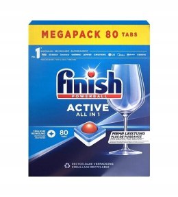 Finish Powerball Active All In 1 Tabs 80szt 1kg