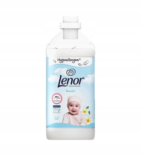 Lenor płyn do płukania Weichspüler Konzentrat Sensitiv Flasche - 1.7L - 68P Lenor płyn do płukania Weichspüler Konzentrat Sensitiv Flasche - 1.7L - 68P